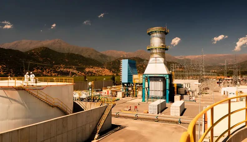 Análisis de Gases en Planta Termoeléctrica